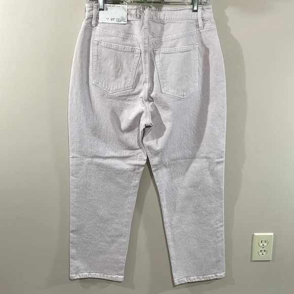 NWT LOFT Curvy High Waist Straight Crop Denim Jeans made and loved 4 / 27 - Picture 4 of 16